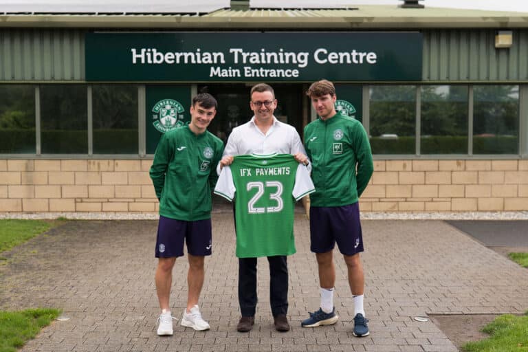 Hibs FC IFX Payments August 2023