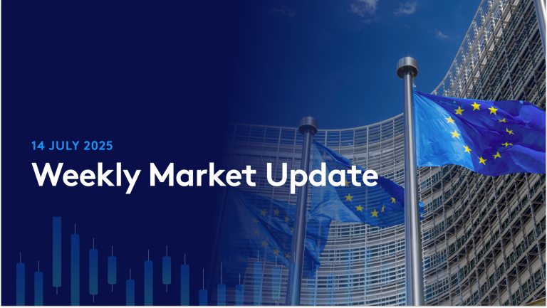 European Central Bank market update banner
