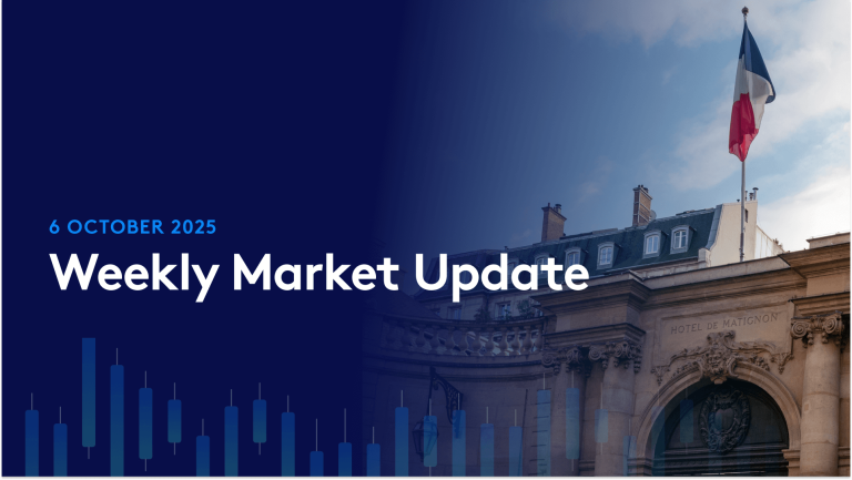 Market update banner French PM